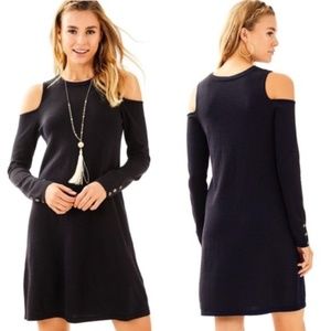 Lilly Pulitzer Faire Sweater Dress in Onyx